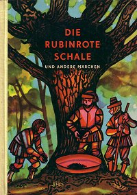 Rubinrote Schale