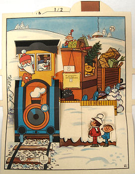 Weihnachtskalender 1975 border=